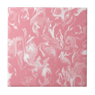 Light Pink & White Mixed Color Tile