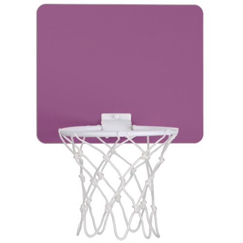 Light Plum Mini Basketball Hoop