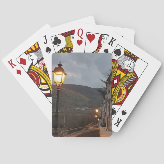 light poker cards (Back)
