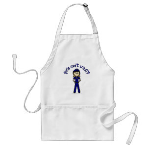 Light Police Officer Adult Apron