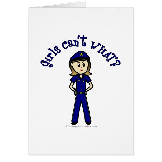 Light Police Officer Girl (Front)