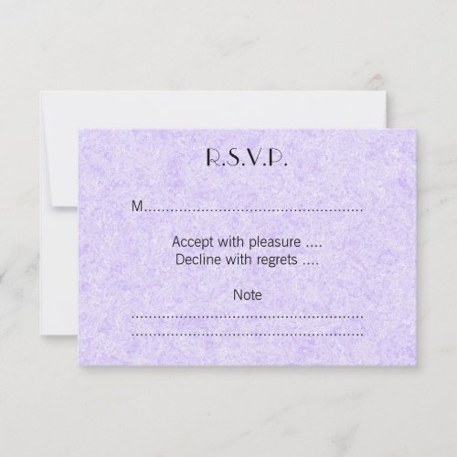 Light Purple Background Pattern. Personalized Announcements