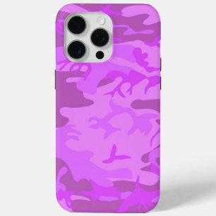 Light Purple Camouflage iPhone 15 Pro Max Case