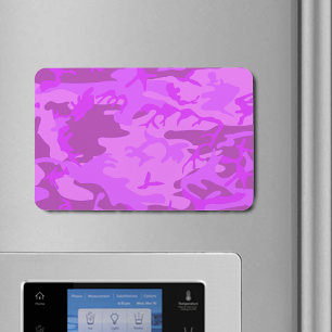 Light Purple Camouflage Flexible Magnet