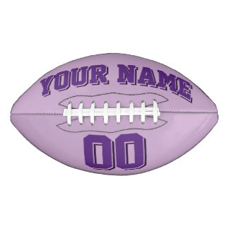 LIGHT PURPLE Custom Football