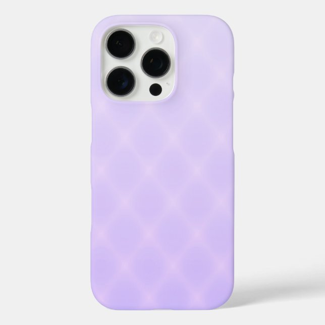 Light Purple Diamond Pattern Case-Mate iPhone Case (Back)