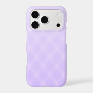 Light Purple Diamond Pattern iPhone 17 Pro Case