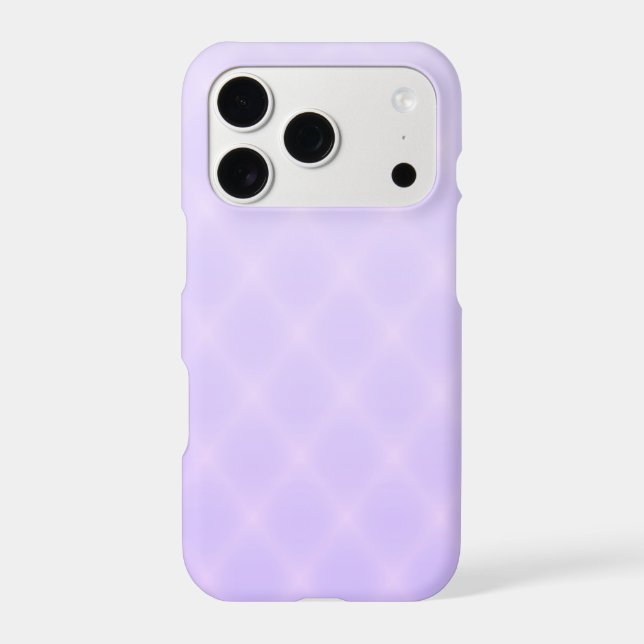 Light Purple Diamond Pattern Case-Mate iPhone Case (Back)