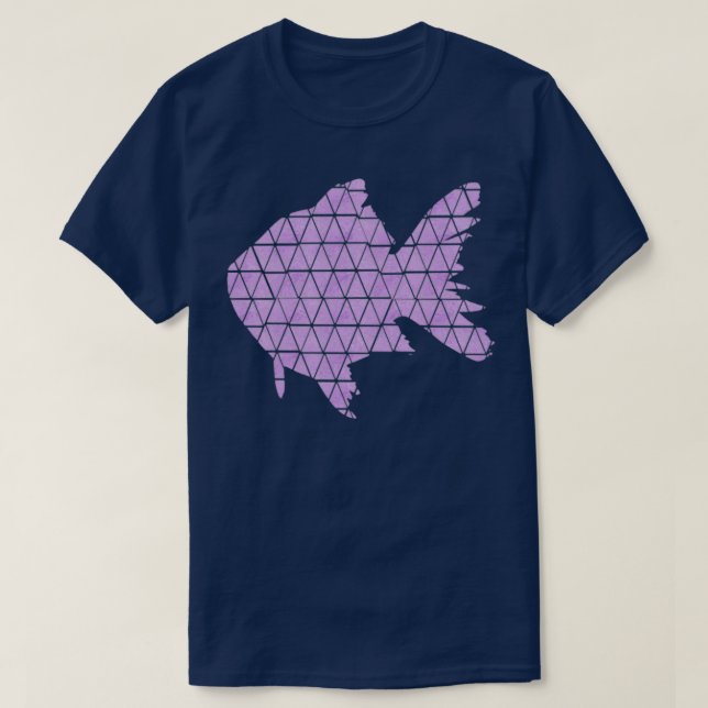 Light Purple Fish T-Shirt (Design Front)