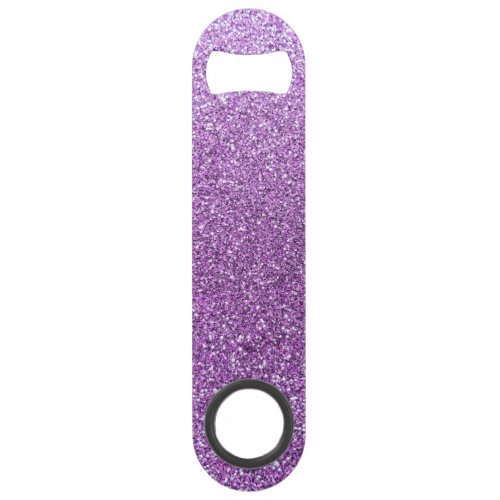 Light purple glitter bar key
