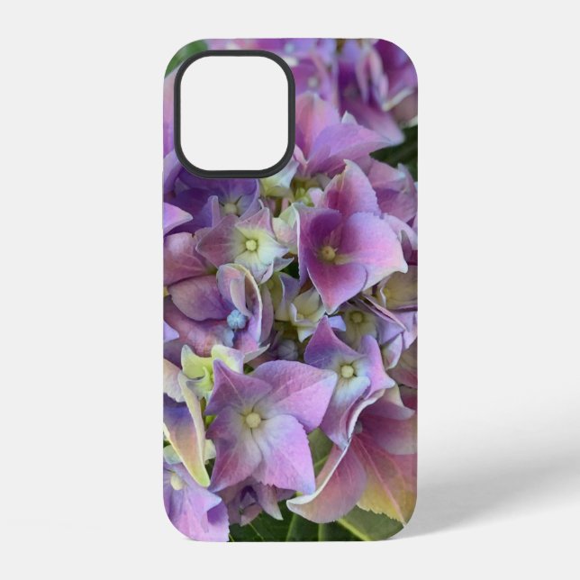Light purple hydrangea iphone case (Back)