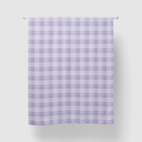 Light Purple Plaid Pattern Blackout Curtains