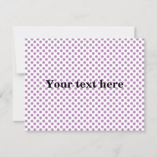 Light purple polka dots pattern