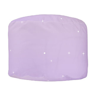 Light purple Round Pouf