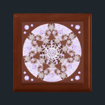 light purple snowflake & glittering heart gift box<br><div class="desc">When it snows on my purple world, these light purple snowflakes fall. They have 7 branches, soft and shiny purple hearts and rhinestones are embedded in them. For all those who love light pastel colors with a purple/parma hues on this winter design. (💜 Those who know will also see that...</div>