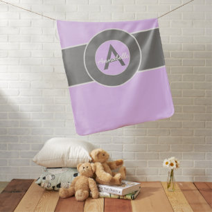 Light Purple Swaddle Blanket