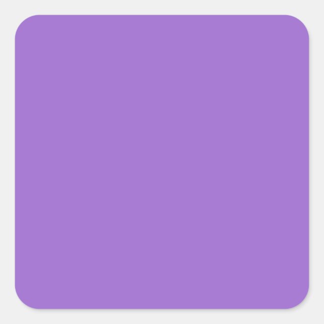 Light Purple Toiletry Labels/ Square Sticker (Front)