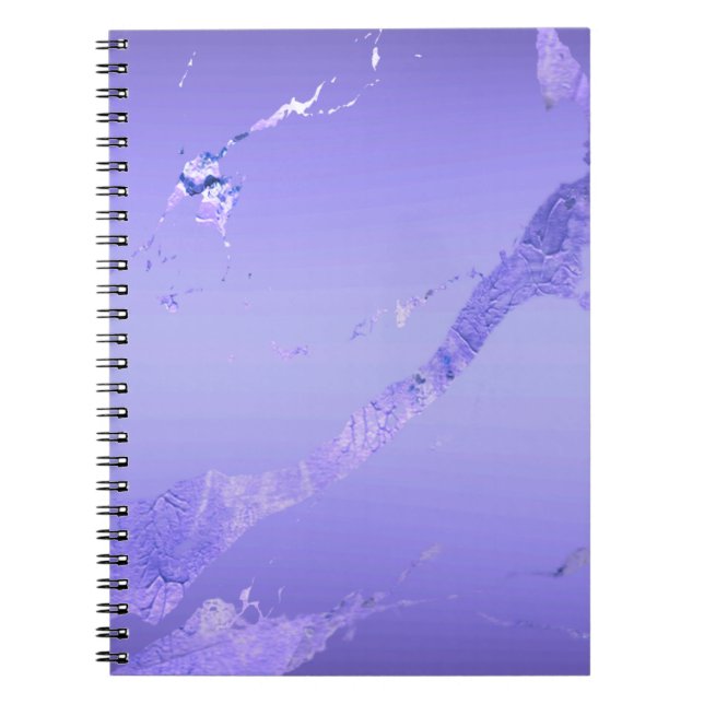 Light Purple with Metallic Accents Notebook (Front)