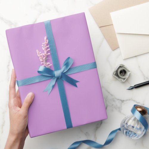Light Purple Wrapping Paper