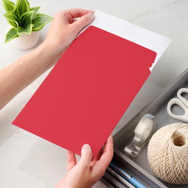 Light Red Shipping Envelope Mailer (Desk)