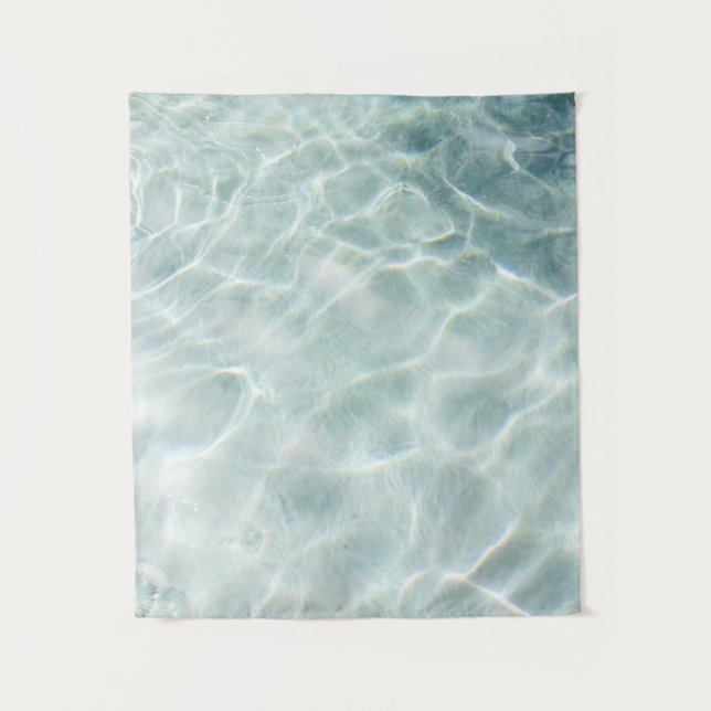 Light reflected on water at daytime tapestry (Front)