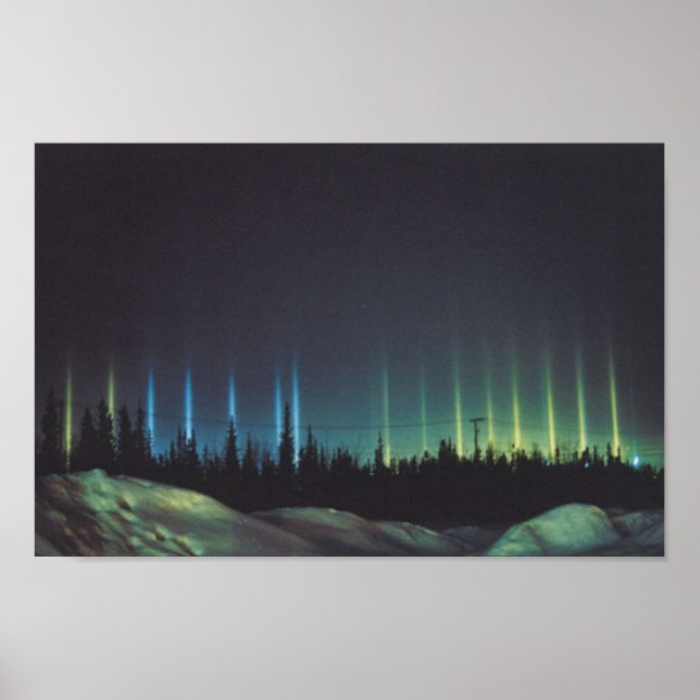 light reflections in alaska poster (Front)