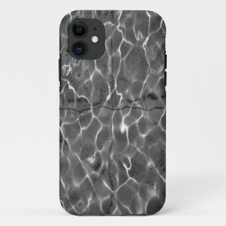 Light Reflections On Water: Black & White iPhone 11 Case