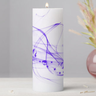 Light Ribbons Pillar Candle