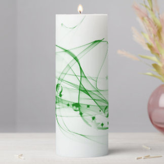 Light Ribbons Pillar Candle