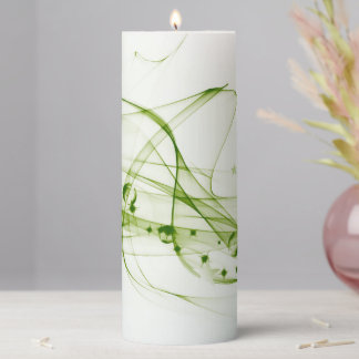 Light Ribbons Pillar Candle