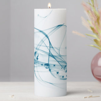 Light Ribbons Pillar Candle