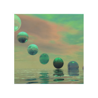 Light Rises, Abstract Evolution, Transformation Wood Wall Decor