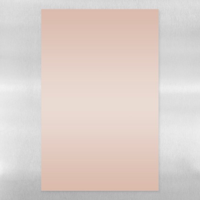 Light Rose Gradient Magnetic Sheet (Vertical)