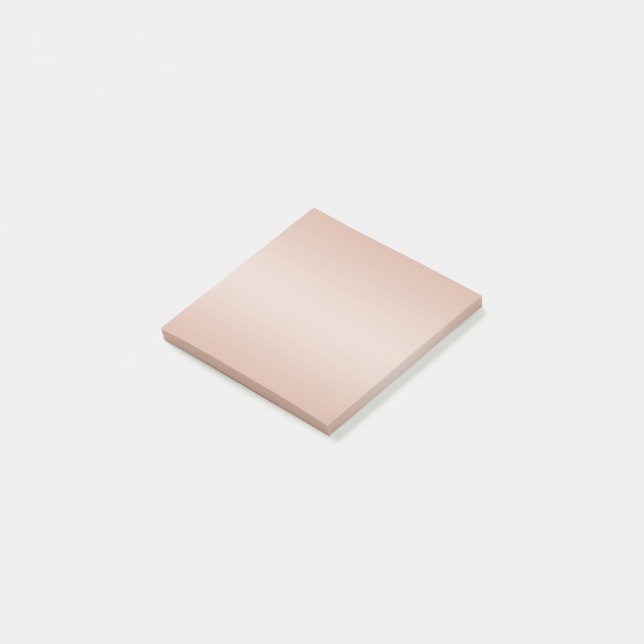 Light Rose Gradient Post-It Notes (Angled)