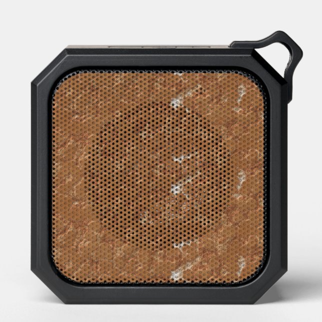 Light Rust abstract Bluetooth Speaker (Front)