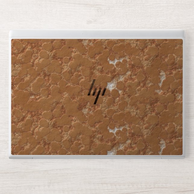 Light Rust abstract HP Laptop Skin (Front)