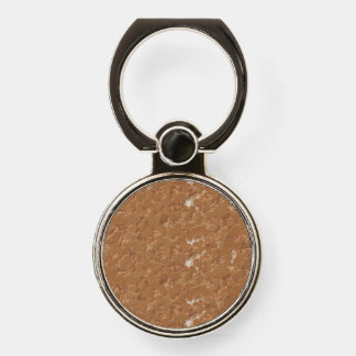 Light Rust abstract Phone Ring Stand