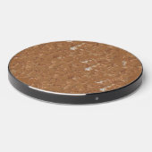 Light Rust abstract Wireless Charger (Front 2)