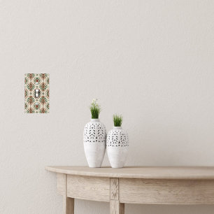 Light Rustic Traditional Single Toggle Switch Cover