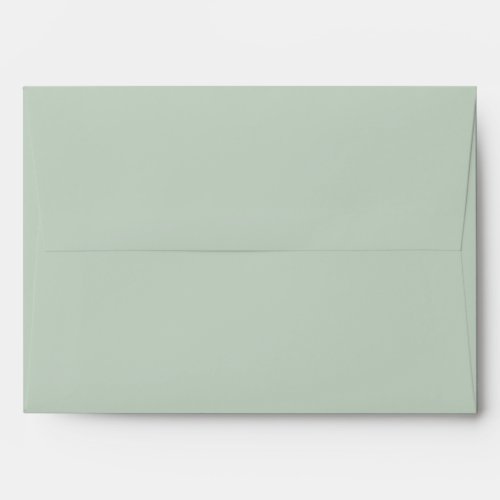 Light Sage Green Envelope