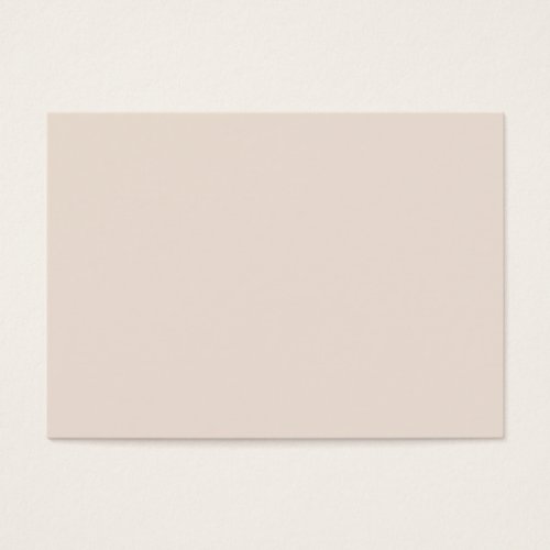 Light Sandy Beige Apricot Color Only Business Card