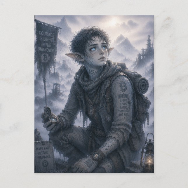 Light / Scout / Misty Mountains Postcard (Front)