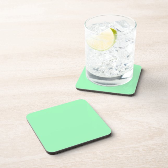 Light Sea-Foam  Beverage Coaster (Right Side)