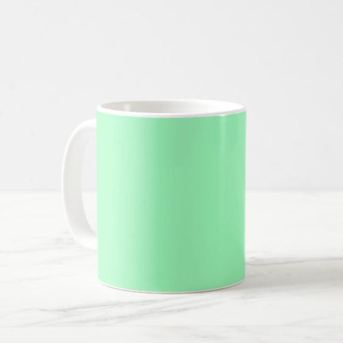  Light Sea_Foam solid color  Coffee Mug