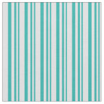 Light Sea Green and Lavender Pattern of Stripes Fabric