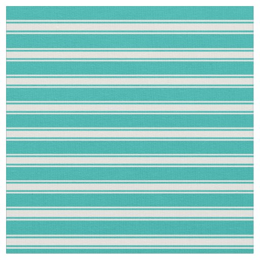 Light Sea Green and Light Cyan Pattern Fabric