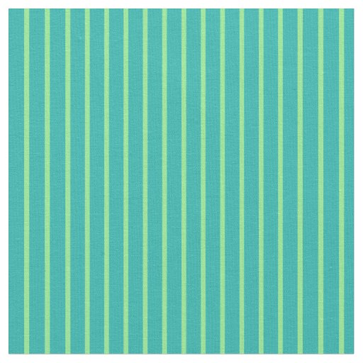 Light Sea Green and Light Green Lines Fabric