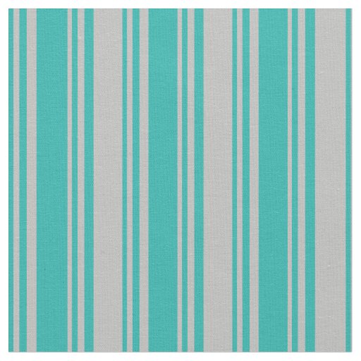 Light Sea Green & Grey Pattern Fabric