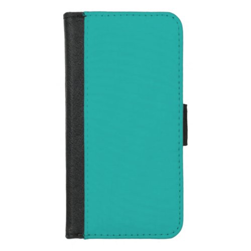 Light Sea Green iPhone 87 Wallet Case