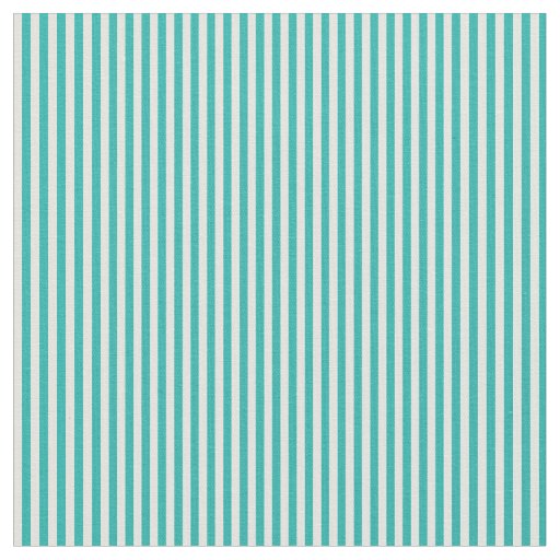 Light Sea Green & Light Cyan Lines Fabric